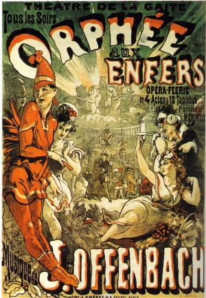 Orphee aux Enfers original poster